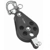 Ball bearing Sheave Single- snap shackle + becket - ChasNewensMarine