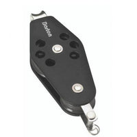 Ball bearing Sheave Fiddle- fixed eye + becket - ChasNewensMarine