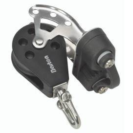 Ball bearing Sheave Single- swivel + becket + cam - ChasNewensMarine