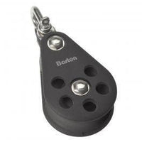 Ball bearing Sheave Single- reverse shackle - ChasNewensMarine