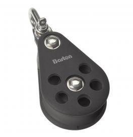 Ball bearing Sheave Single- reverse shackle - ChasNewensMarine