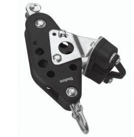 Ball bearing Sheave Fiddle- swivel + becket + cam - ChasNewensMarine