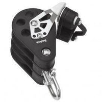 Ball bearing Sheave Triple- swivel + cam - ChasNewensMarine