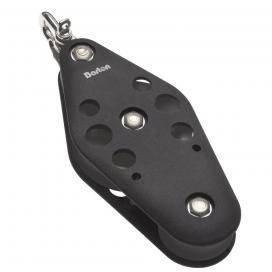 Ball bearing Sheave Fiddle- reverse shackle - ChasNewensMarine