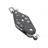 Ball bearing Sheave Fiddle- swivel + becket - ChasNewensMarine