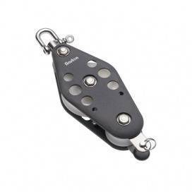 Ball bearing Sheave Fiddle- swivel + becket - ChasNewensMarine
