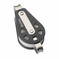Ball bearing Sheave Single- fixed eye + becket - ChasNewensMarine