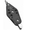 Ball bearing Sheave Fiddle- reverse shackle + becket - ChasNewensMarine