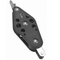 Ball bearing Sheave Fiddle- reverse shackle + becket - ChasNewensMarine