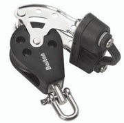 Ball bearing Sheave Triple- swivel + becket + cam - ChasNewensMarine