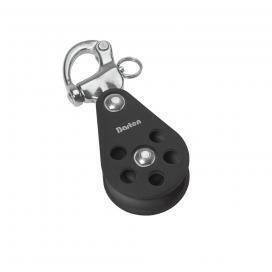 Ball bearing Sheave Single- snap shackle - ChasNewensMarine