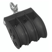 Ball bearing Sheave Triple- swivel - ChasNewensMarine