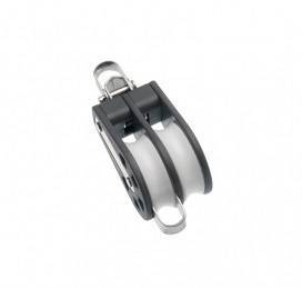 Ball bearing Sheave Double- reverse shackle + becket - ChasNewensMarine