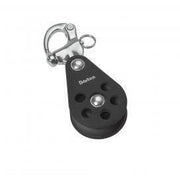 Ball bearing Sheave Single- snap shackle - ChasNewensMarine