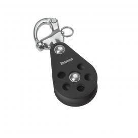 Ball bearing Sheave Single- snap shackle - ChasNewensMarine