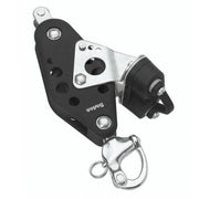 Ball bearing Sheave Fiddle- snap shackle + becket + cam - ChasNewensMarine