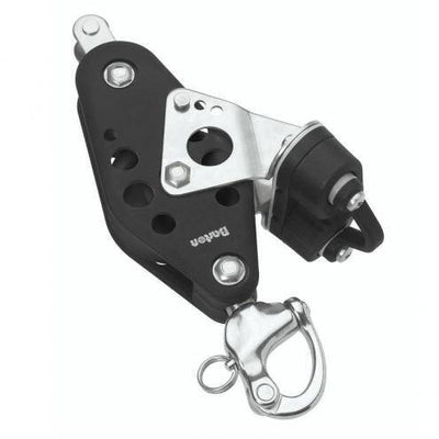 Ball bearing Sheave Fiddle- snap shackle + becket + cam - ChasNewensMarine