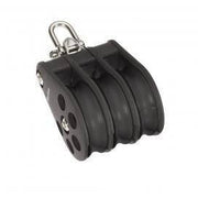 Ball bearing Sheave Triple- reverse shackle - ChasNewensMarine
