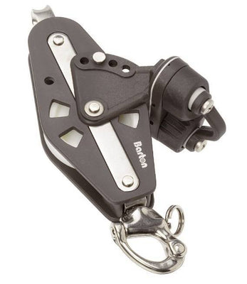 Size 3 Fiddle With Snap Shackle, Cams & Becket (B/B) - ChasNewensMarine
