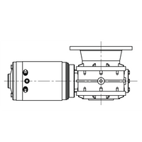 V6 24V Motor Gearbox Assembly  69000407 by LEWMAR