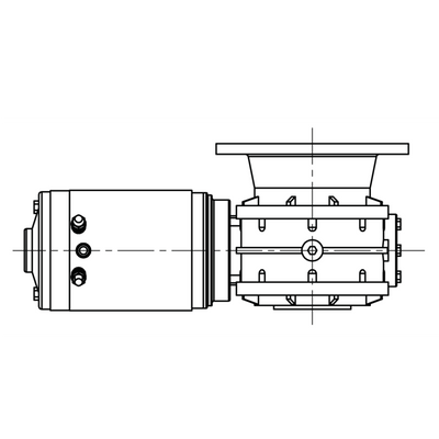V6 24V Motor Gearbox Assembly  69000407 by LEWMAR