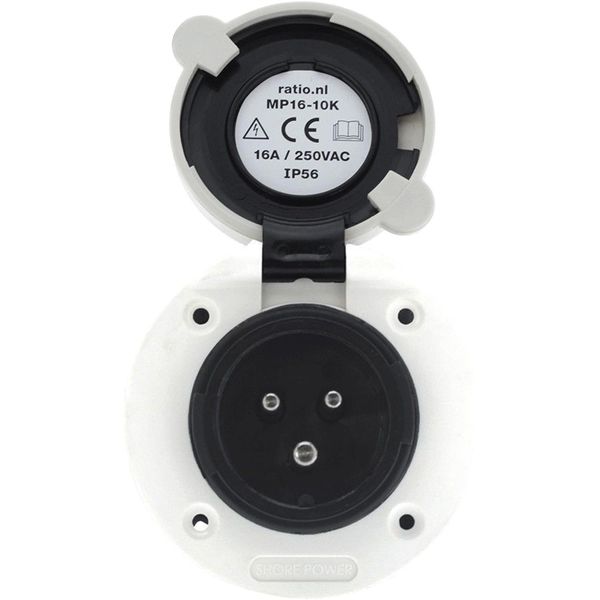 Victron Shore Power Inlet Connector in Polyamide (250V / 16A) - SHP301603000