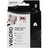 Velcro® Brand Heavy Duty Stick On Tape 50mm x 2.5m Black - EC60245