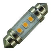 3 LED Festoon Bulb 42mm for Navigation Lights Warm - AL6FES42WW
