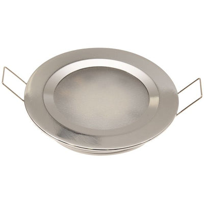 Chrome Slim LED Downlight No Switch - ALCRNWW