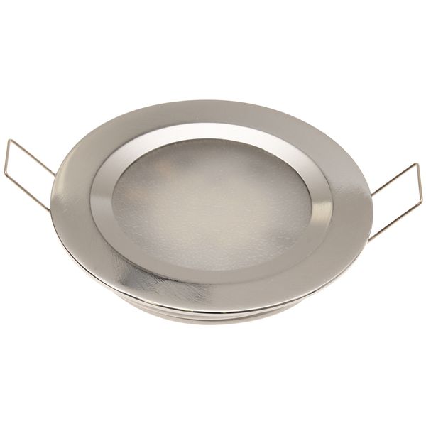 Chrome Slim LED Downlight No Switch - ALCRNWW