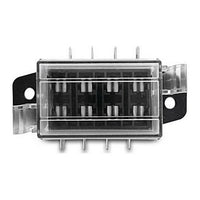 Fuse Holder 4 Way Clear Top Blade Type - V389
