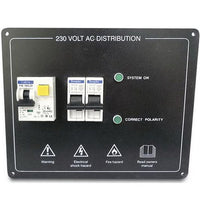 Panel AC with RCCB & 2 CB's - GSAC03