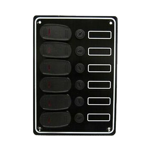 Panel Switch 6-Way Waterproof 10067 10067