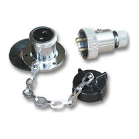 Plug & Socket Waterproof 2 Pin 3 Amp - 11537-2P