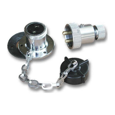 Plug & Socket Waterproof 2 Pin 3 Amp - 11537-2P