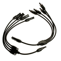 MC4 M/F Branch Connector 4-1 Dual Pack - S4BD
