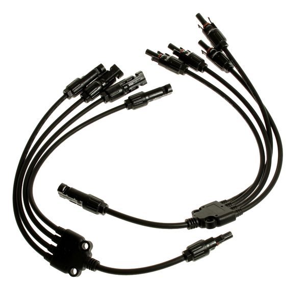 MC4 M/F Branch Connector 4-1 Dual Pack - S4BD