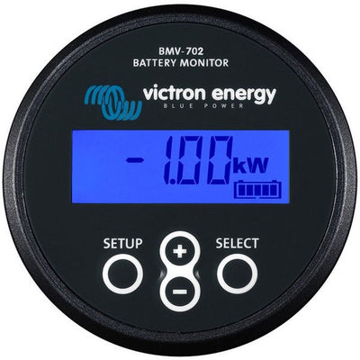 Victron BMV-702 Battery Monitor (Black / 9V to 90V) - BAM010702200
