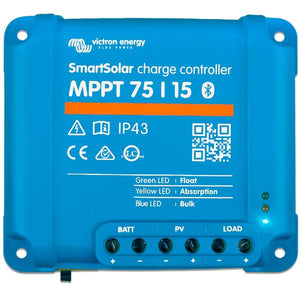 Victron 75/15 SmartSolar MPPT Charge Controller/Regulator (15A) - SCC075015060R