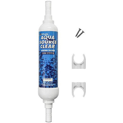 Whale AquaSource Clear Water Filter 15mm x Each - ChasNewensMarine