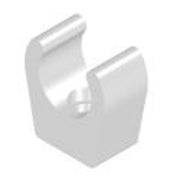 Whale Mounting Clip 12mm White