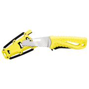 Wichard Rescue Knife with Fixed Serrated Blade & Sheath