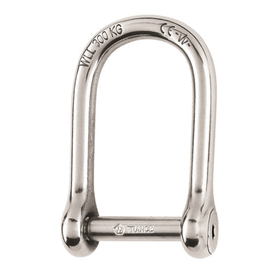 Wichard Forged CE Stainless St Allen Pin Wide Shackle