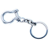 Wichard Forged Stainless Steel Bow Shackle Key Ring