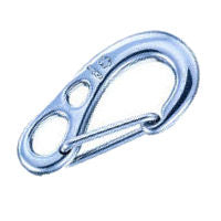 Wichard Forged Stainless Steel HR Safety Snap Hooks