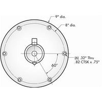 Snap-Lock 1.77" Base Plates - by ATTWOOD