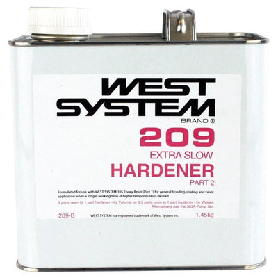 WEST SYSTEM 209C HALF SIZE TROPICAL HARDENER 3.6KG (3:1)