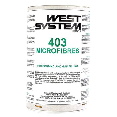 WEST SYSTEM 403S MICROFIBRES ADHESIVE FILLER 160gm