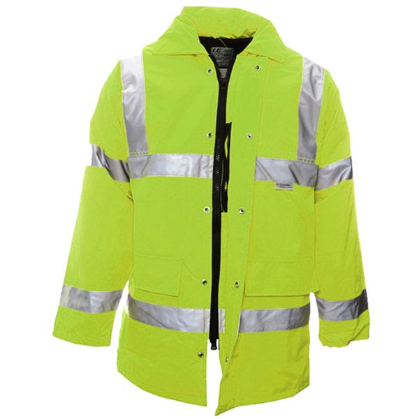Hi-Vis Coat Warm Quilted Lining 3XL