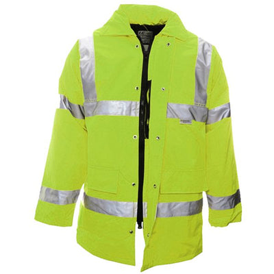 Hi-Vis Coat Warm Quilted Lining Small